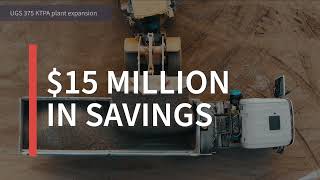 UGS 375 KTPA Plant Expansion | Hatch Builds Projects