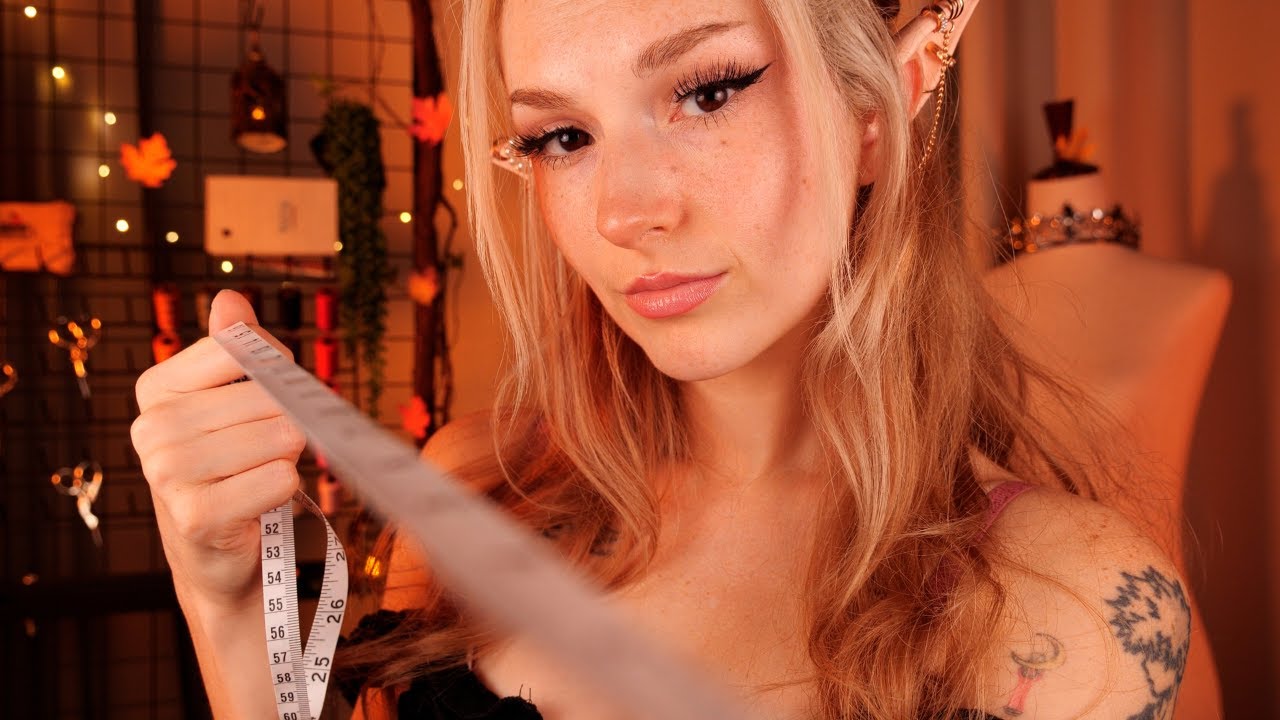 ASMR The Seamstress Elf Measures You | Fantasy ASMR Roleplay