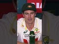 🎙️ Pat Cummins reflects on Australia's loss to Bangladesh in Darwin
