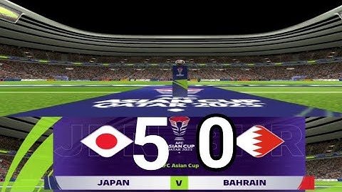 Japan Va Bahrain (5-0 | Asian Qualifiers 2026 | Match Highlights today