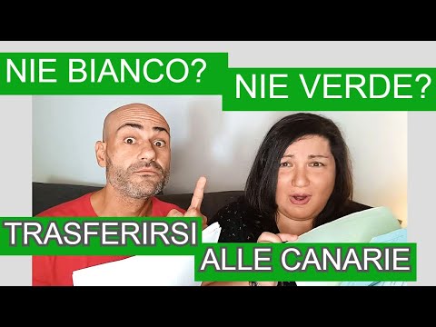 ISOLE CANARIE: DOCUMENTI NECESSARI PER IL TRASFERIMENTO | NIE Bianco e Verde & Come Ottenerlo