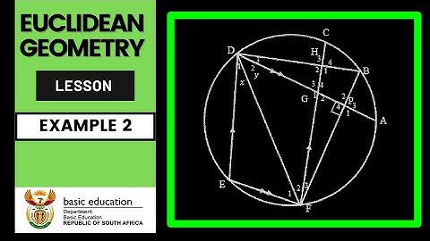 Euclidean/Circle Geometry || Example 2