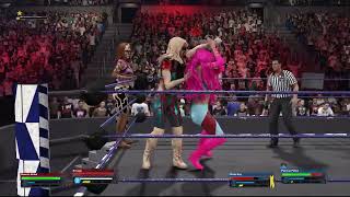 WWE 2K24- The Final Semi-Final Round Of The Women's Dusty Rhodes Classic Tag Team Tournament