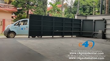 Curved Sliding Gate / Sliding Folding Gate / Space Saving Gate Design