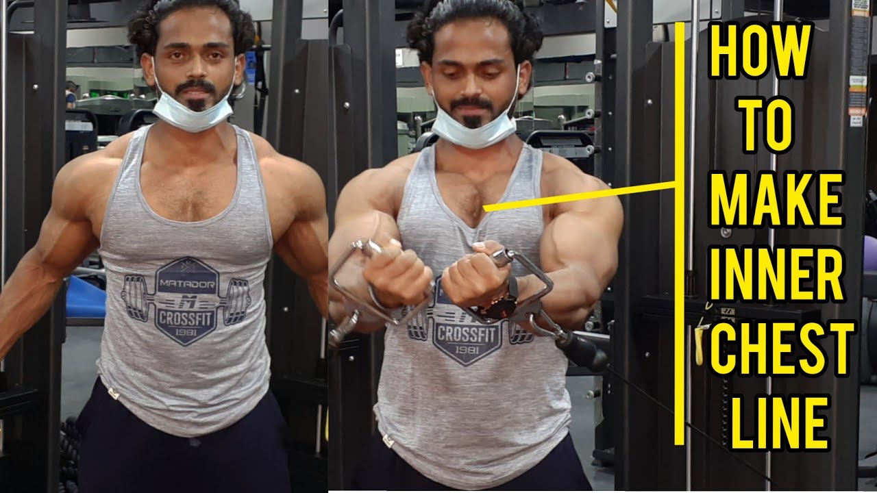 How to make chest inner line Best 6 chest workout you must to do