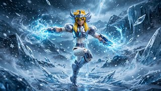  ¡El guerrero gélido de Saint Seiya! Hyoga de Cisne Blokees revisión