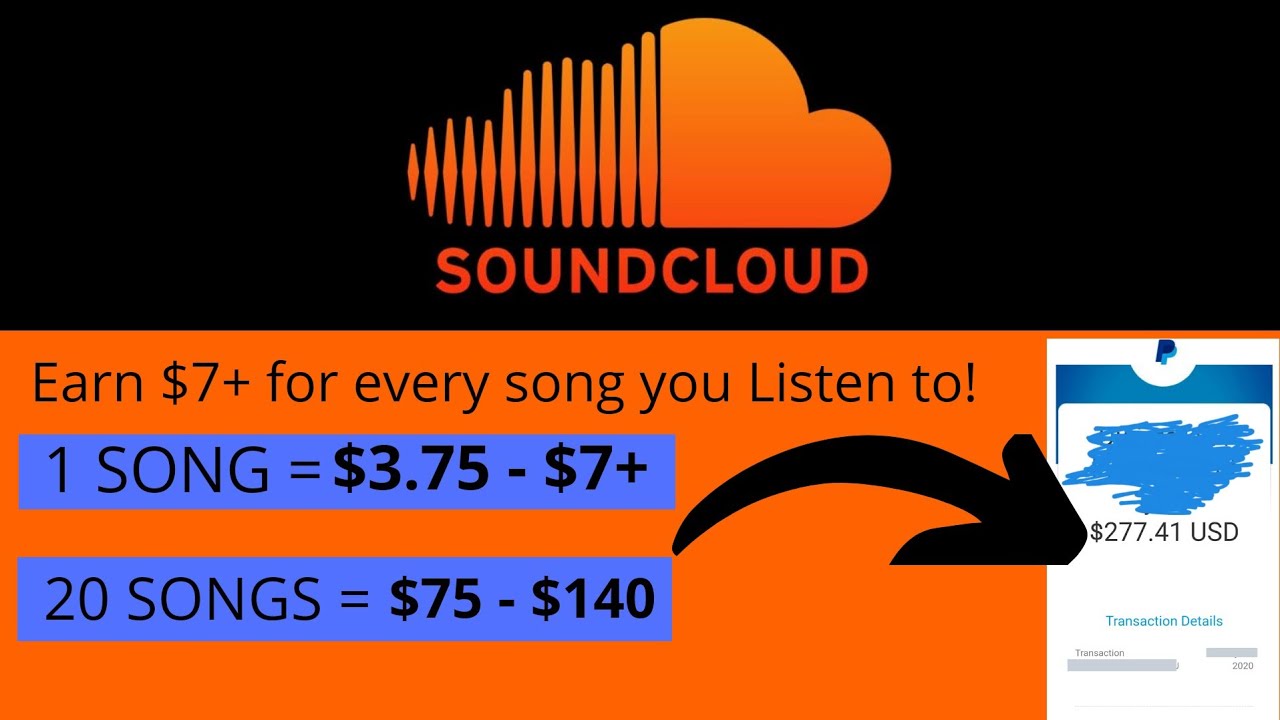 Earn 7 EVERY Song You Listen To On Soundcloud FREE Make Money earn-7-every-song-you-listen-to-on-soundcloud-free-make-money