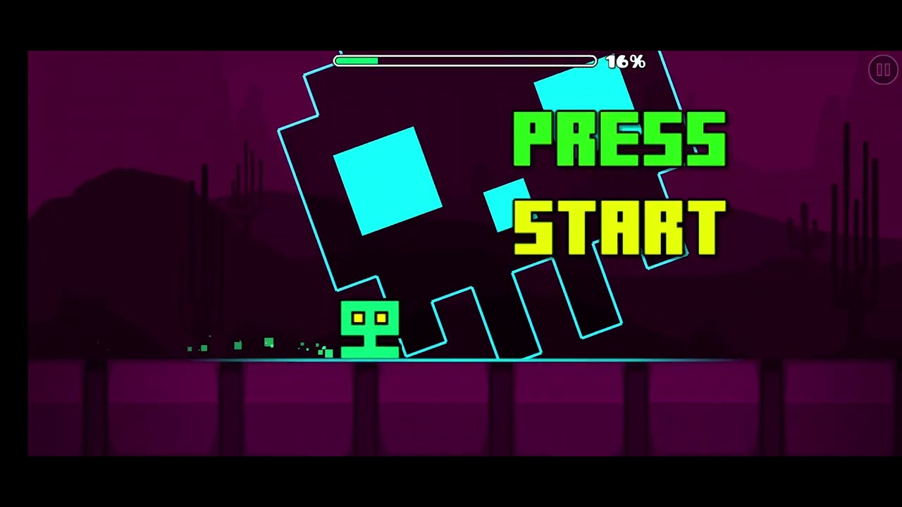 Geometry Dash: Subzero Press Start Gameplay - YouTube