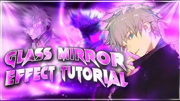 Glass Mirror Effect like Nikovax | Alight Motion Tutorial ( Free XML File)