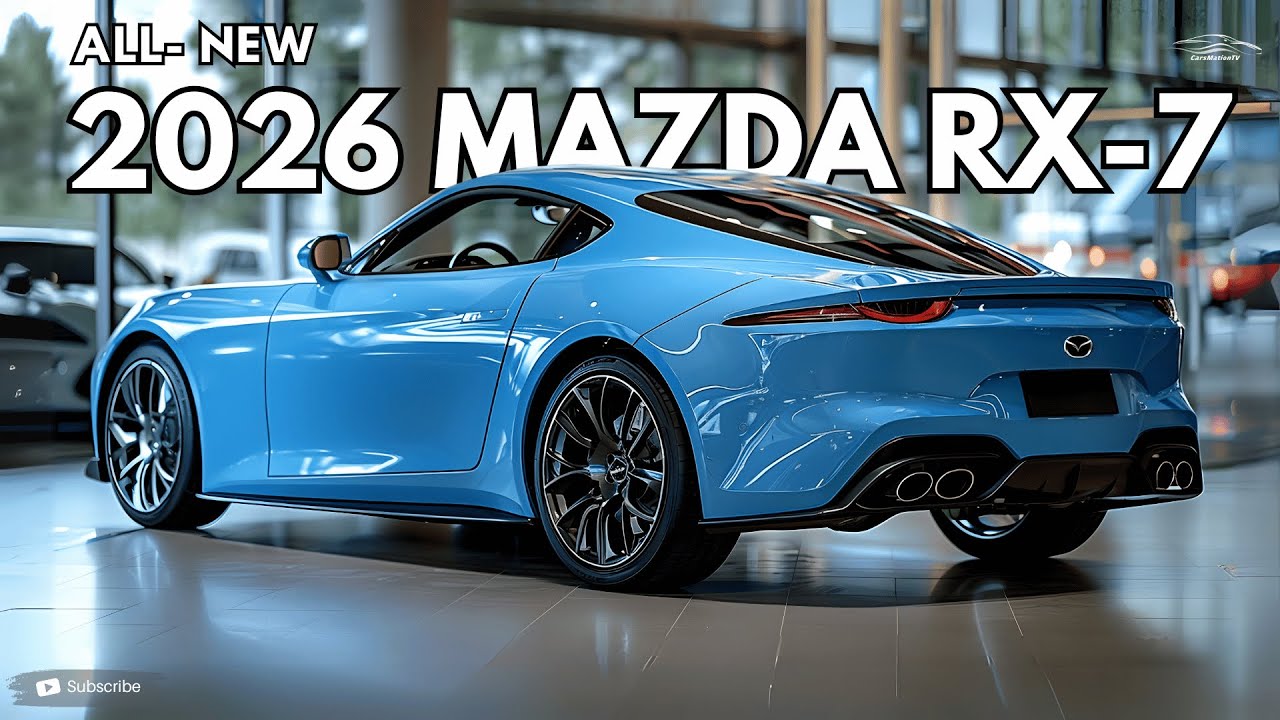 趣味・スポーツ・実用 RX-7 新登場!! 2026 マツダ RX-7 ハイブリッド発表 - 究極の JDM