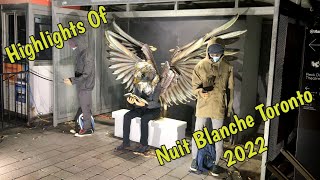 Highlights of the 2022 Nuit Blanche Toronto