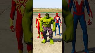 Ohh! No 😰 THE BATTLE BETWEEN ZOMBIE SPIDERMAN AND HULK | MARVEL TOYS #2 #shorts #spiderman #hulk
