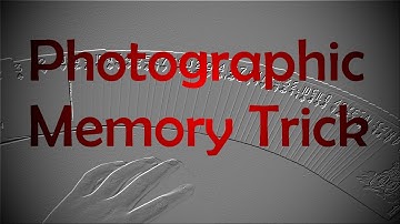Insane Photographic Memory Card Trick REVEALED!!!