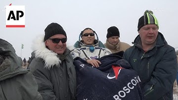 NASA astronaut and Roscosmos cosmonauts return to Earth from International Space Station