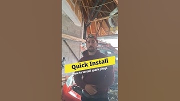 Quick Install: How to install spark plugs! Full length video out soon! #clips #car #detailing #diy