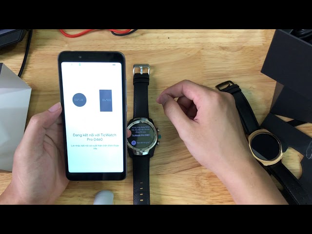 Mở hộp trên tay nhanh Ticwatch Pro phiên bản quốc tế