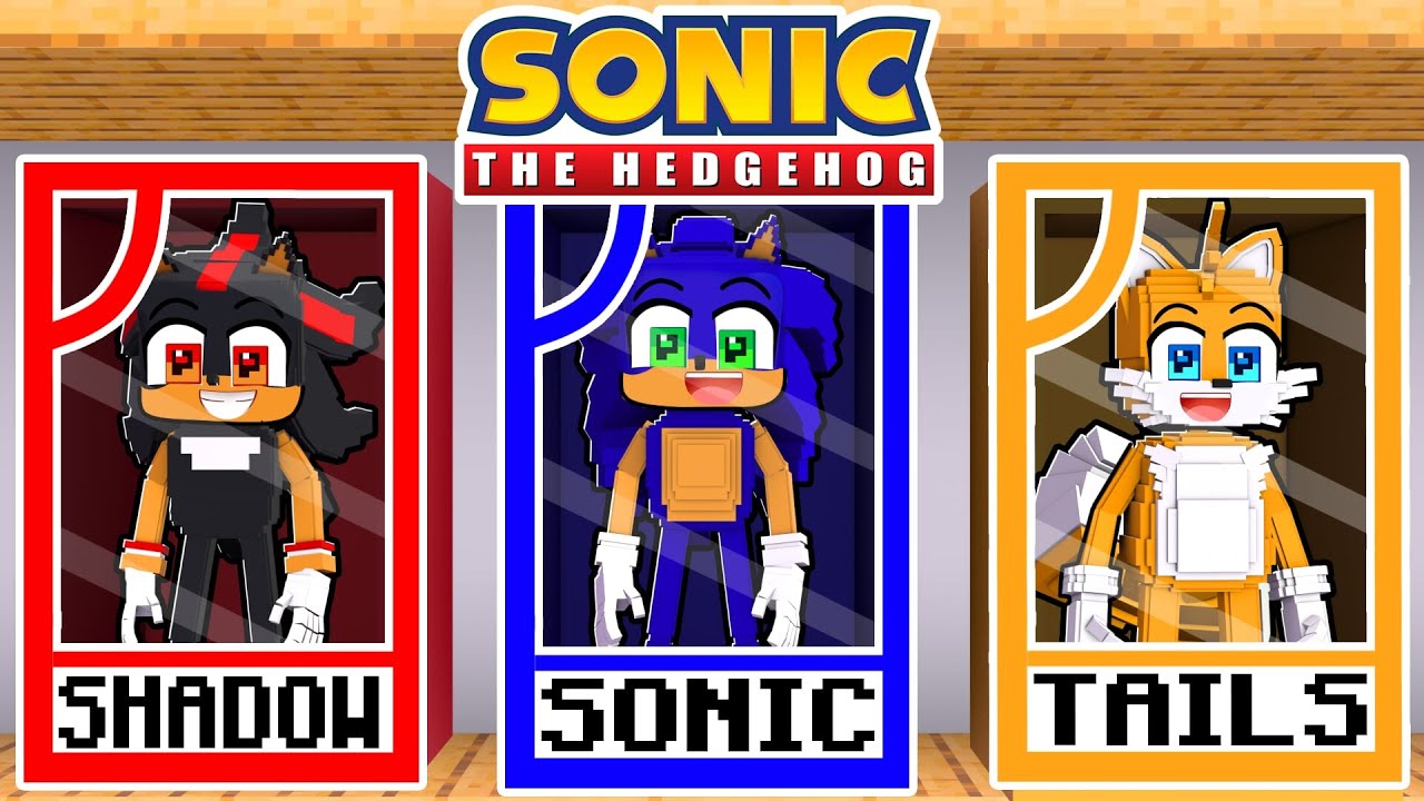 Becoming SONIC TOYS in Minecraft