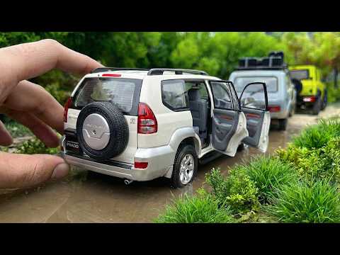 Toyota Land Cruiser PRADO GX Off-road 1:18 Scale Diecast Car Model