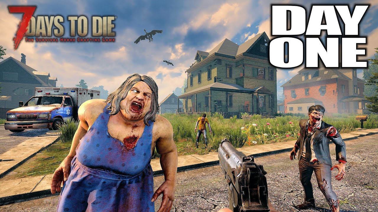 New Alpha 20 World Day One | 7 Days to Die Alpha 20 MP Gameplay