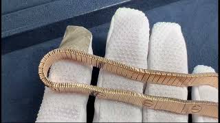 Cartier LOVE Unlimited Flexible Solid 18k Rose Gold Bracelet B6088117 Rose Gold Infinity Bracelet