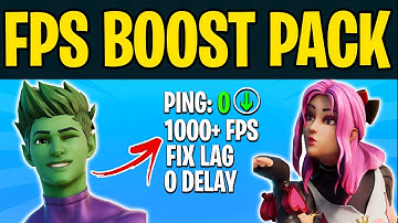 The Ultimate LOW END PC 240+ FPS Boost & 0 Ping Guide For Fortnite Chapter 4 Season 4 !