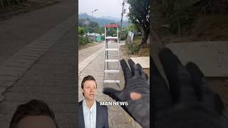 His Ladder Has Had Enough | Man News