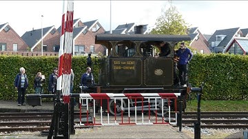 Spoorwegovergang Haaksbergen // Dutch railroad crossing // MBS Najaarsstoom dagen 2023