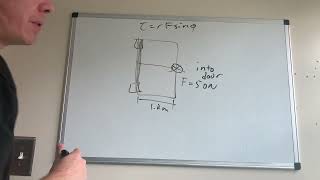 Torque to open door