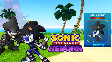 Unlocking NINJA SONIC and Espio In Sonic Speed Simulator