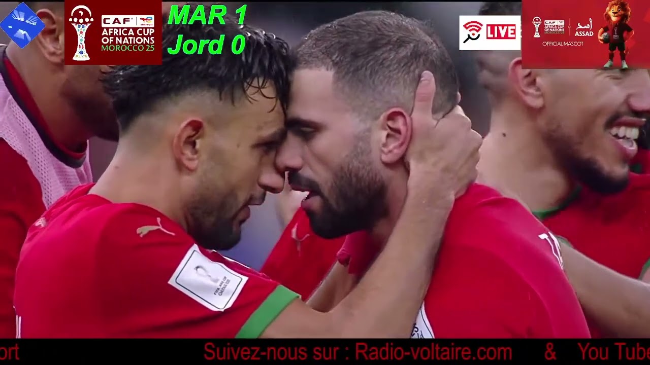 مباراة كاملة للمنتخب المغربي أمام منتخب الأردن وتتويجه بكأس العرب