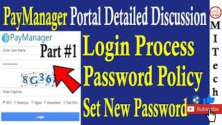 PayManager Portal : Login Process😎✍ |Password Policy | Set new Password | Mobile Verification screenshot 5