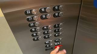 2017 Otis Skyrise Traction Elevators at San Diego Central Courthouse San Diego, CA