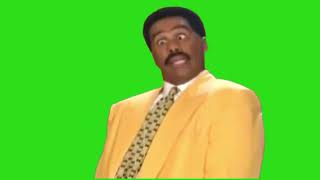 STEVE HARVEY Confused Face Green screen