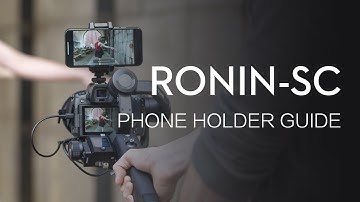 Ronin-SC | How to Assemble and Use the Ronin-SC Phone Holder