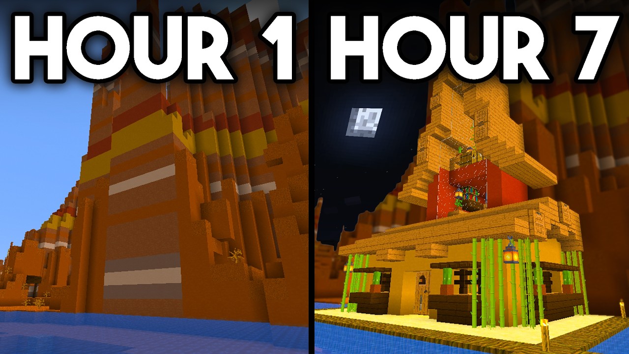 starting a new survival world while you sleep