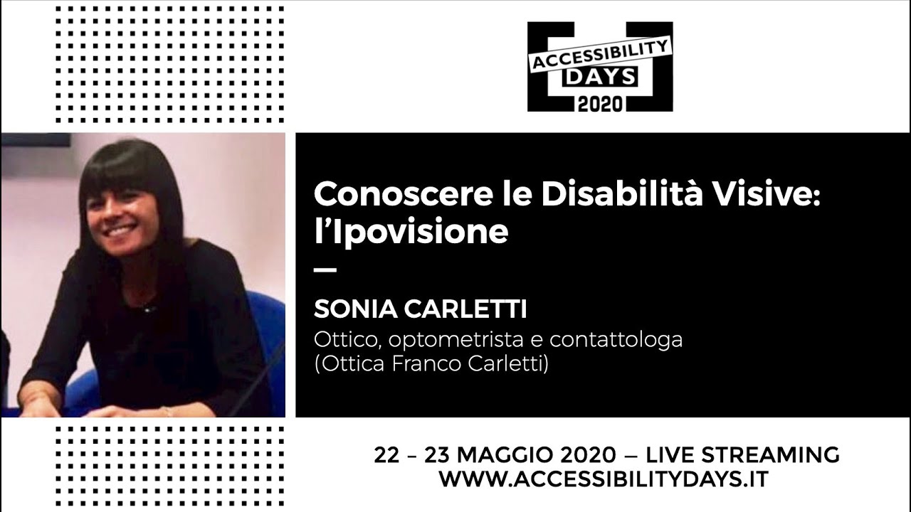 Conoscere le disabilità visive: l’ipovisione [Sonia Carletti]