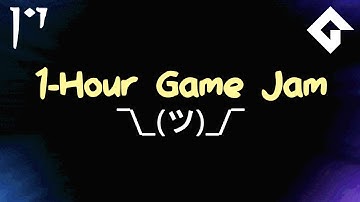 One-Hour Game Jam (9 AM EST)