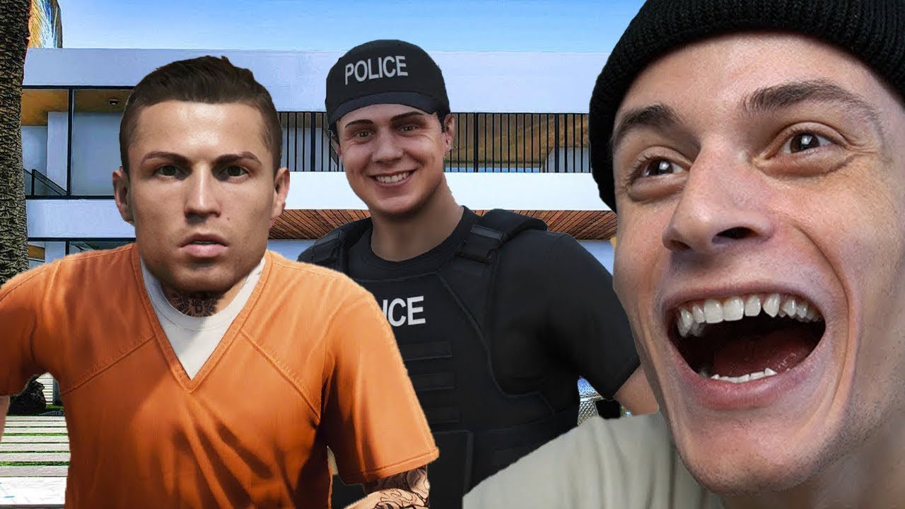 CRISTIANO დავიჭირე GTA5 ში !