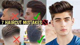 7 Salon HAIRCUT Mistakes Guys Should STOP❌ Doing | Haircut Tips For Boys | Hairstyle Boy