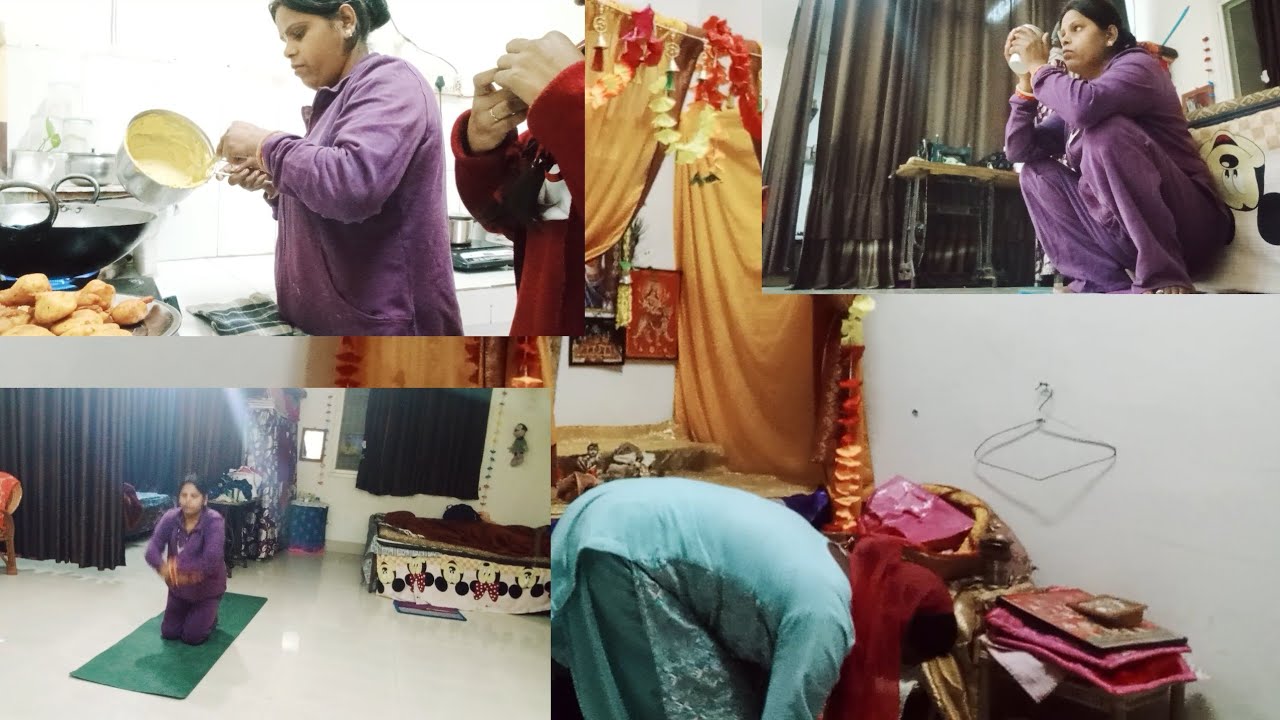 सुबह 4:00 बजे उठकर सूतक से पहले ग्रहण के बाद जल का छिटा पूजा