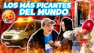 We tried the SPICIEST TACO🌮 in the WORLD🥵/MILLIONAIRE DIAZ FAMILY