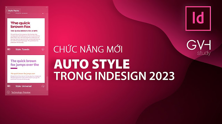 Hướng dẫn cài đặt indesign cc 2023