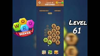 Word Seeker Level 61 Walkthrough