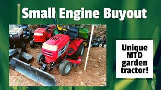 Buying Out Another Small Engine Hobbyist Most Unique Mtd Tractor Ive Seen 14 Speed Varidrive?