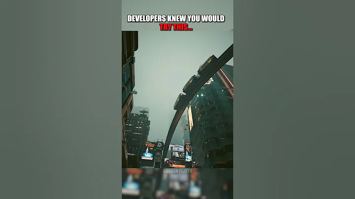 Developers knew you'd try this #shorts #cyberpunk
