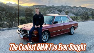 I Bought a Euro M90 Powered BMW E12 On Bring a Trailer to Drive Home Across the Country