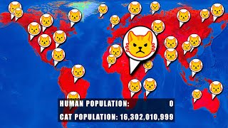 Ruining 8,018,277,964 lives with Cats - Plague Inc. Evolved