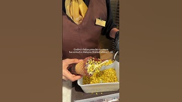 Godiva’s Italian pistachio ice cream in Malaysia £6, would you get this? #godiva #chocolate #gelato