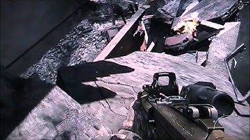 Mw3 - Out of Map Scorched Earth (Riding Helicopter) Campaign Glitch !!