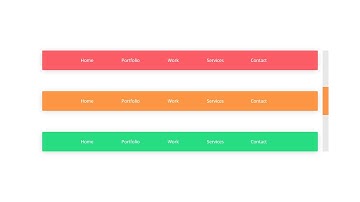 Change Background Color Nivigation on Scroll Down  - HTML CSS and Javascript